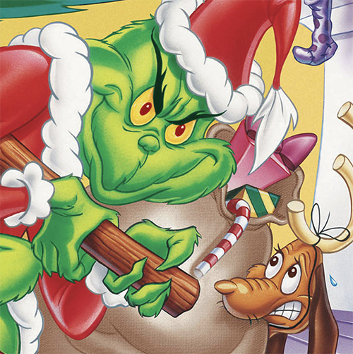 This is an image of grinch downtown overland park