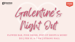 This is an image of galentine fb event covereventbrite