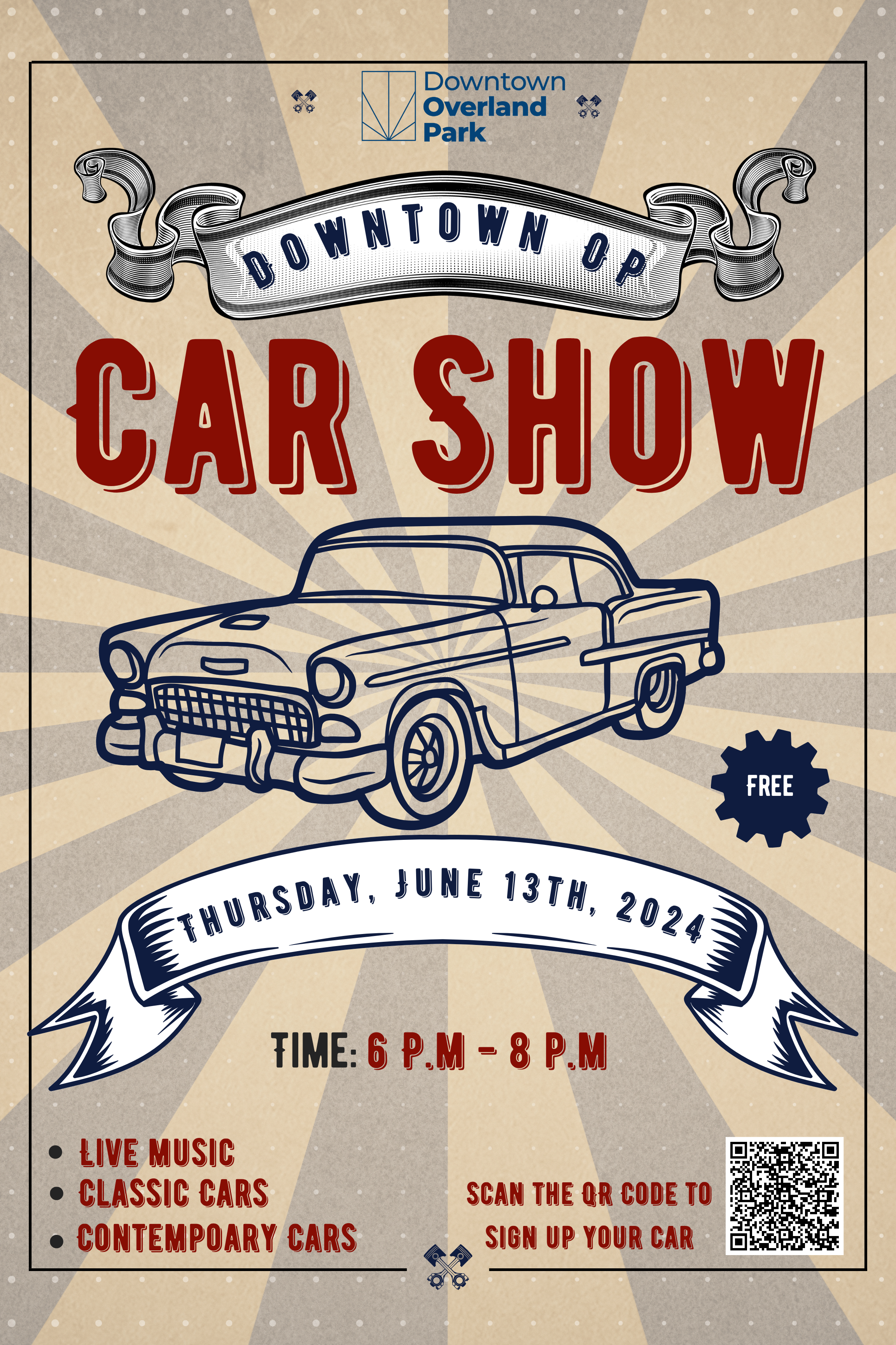 This is an image of car show poster